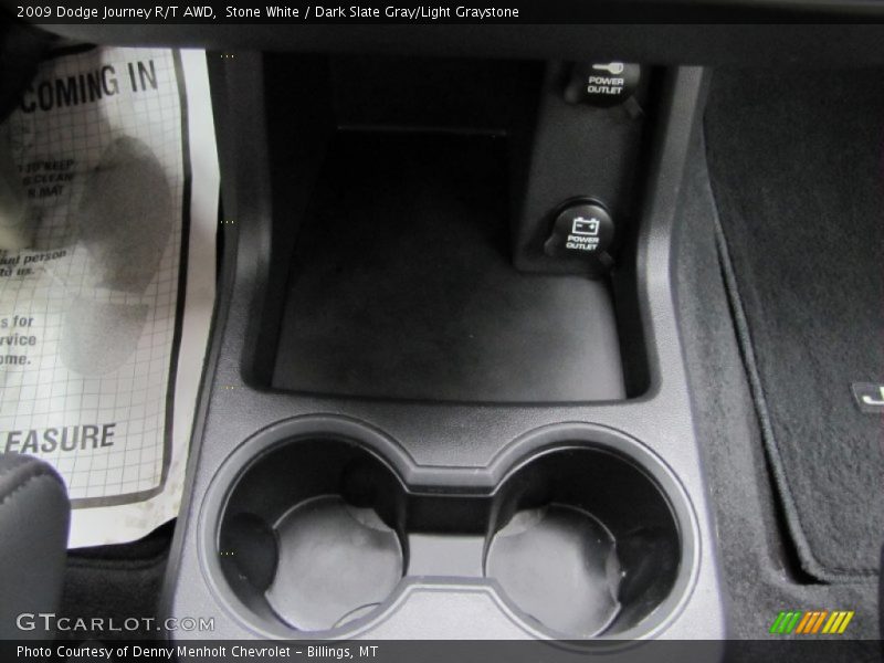 Stone White / Dark Slate Gray/Light Graystone 2009 Dodge Journey R/T AWD