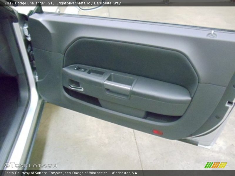 Bright Silver Metallic / Dark Slate Gray 2012 Dodge Challenger R/T