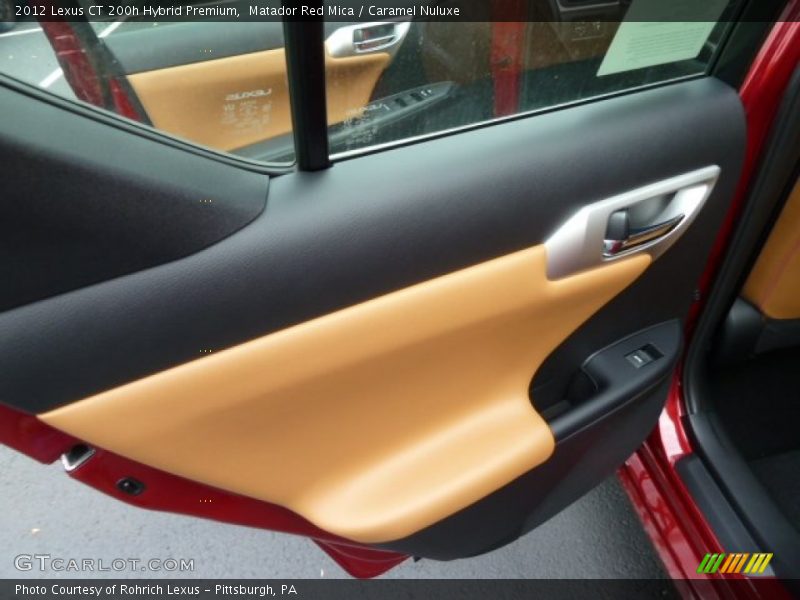 Door Panel of 2012 CT 200h Hybrid Premium