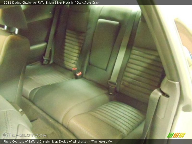 Bright Silver Metallic / Dark Slate Gray 2012 Dodge Challenger R/T