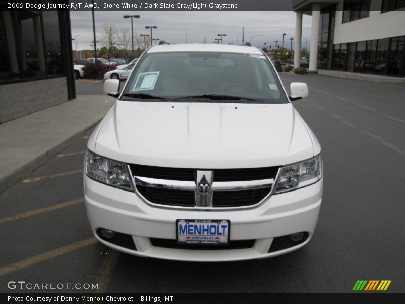 Stone White / Dark Slate Gray/Light Graystone 2009 Dodge Journey R/T AWD