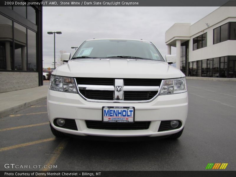 Stone White / Dark Slate Gray/Light Graystone 2009 Dodge Journey R/T AWD
