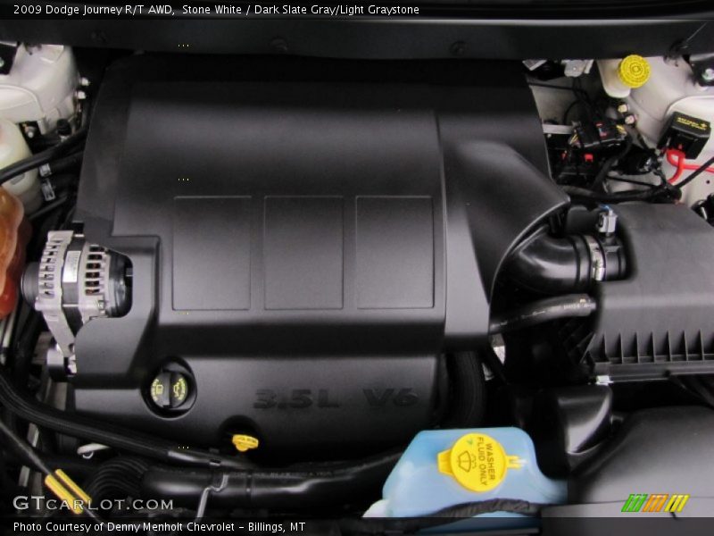 Stone White / Dark Slate Gray/Light Graystone 2009 Dodge Journey R/T AWD