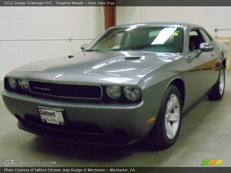 Tungsten Metallic / Dark Slate Gray 2012 Dodge Challenger SXT