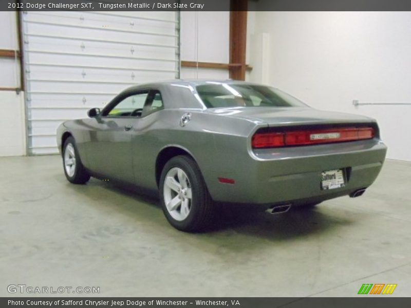 Tungsten Metallic / Dark Slate Gray 2012 Dodge Challenger SXT