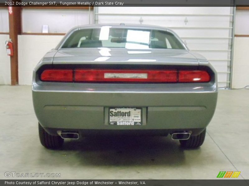 Tungsten Metallic / Dark Slate Gray 2012 Dodge Challenger SXT