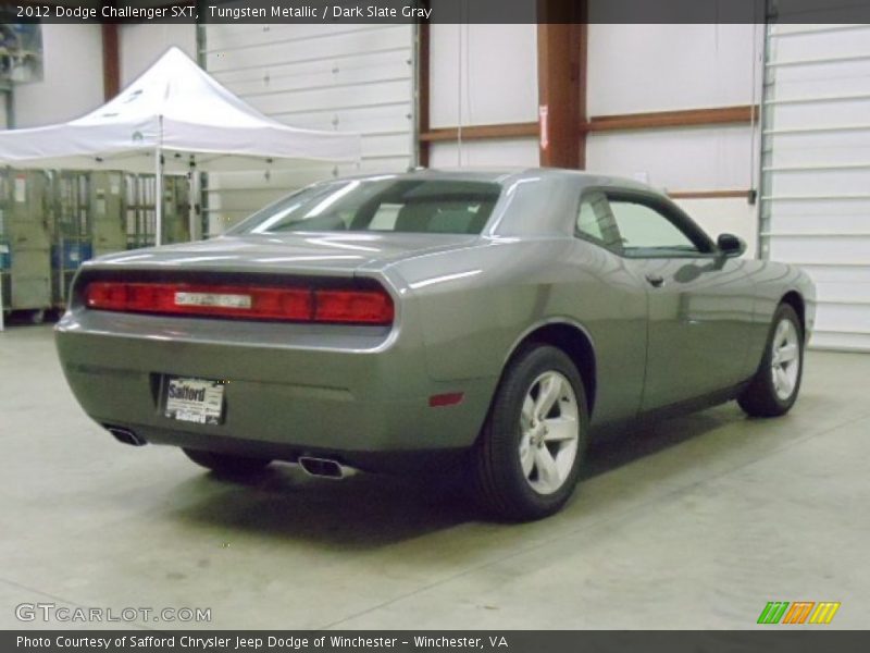 Tungsten Metallic / Dark Slate Gray 2012 Dodge Challenger SXT