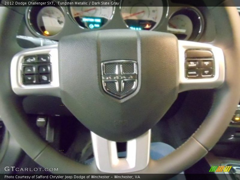 Tungsten Metallic / Dark Slate Gray 2012 Dodge Challenger SXT