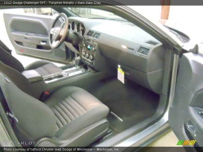 Tungsten Metallic / Dark Slate Gray 2012 Dodge Challenger SXT