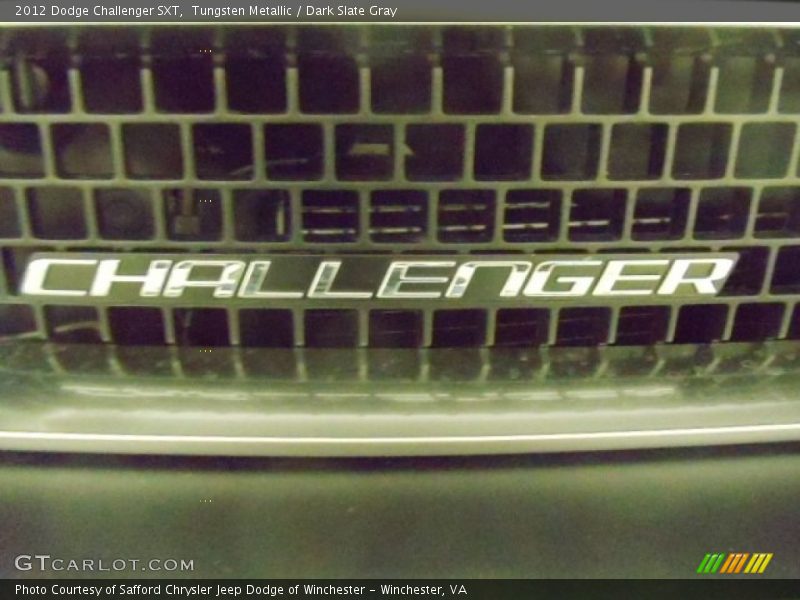 Tungsten Metallic / Dark Slate Gray 2012 Dodge Challenger SXT