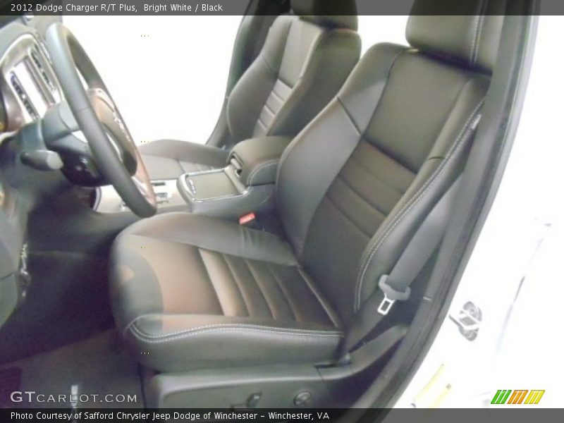  2012 Charger R/T Plus Black Interior