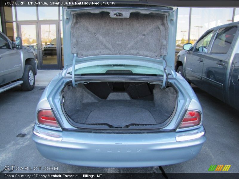 Silver Blue Ice Metallic / Medium Gray 2003 Buick Park Avenue