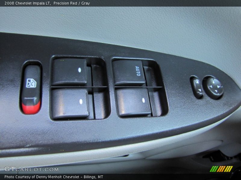 Precision Red / Gray 2008 Chevrolet Impala LT