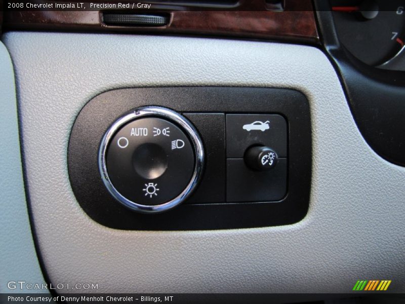 Precision Red / Gray 2008 Chevrolet Impala LT