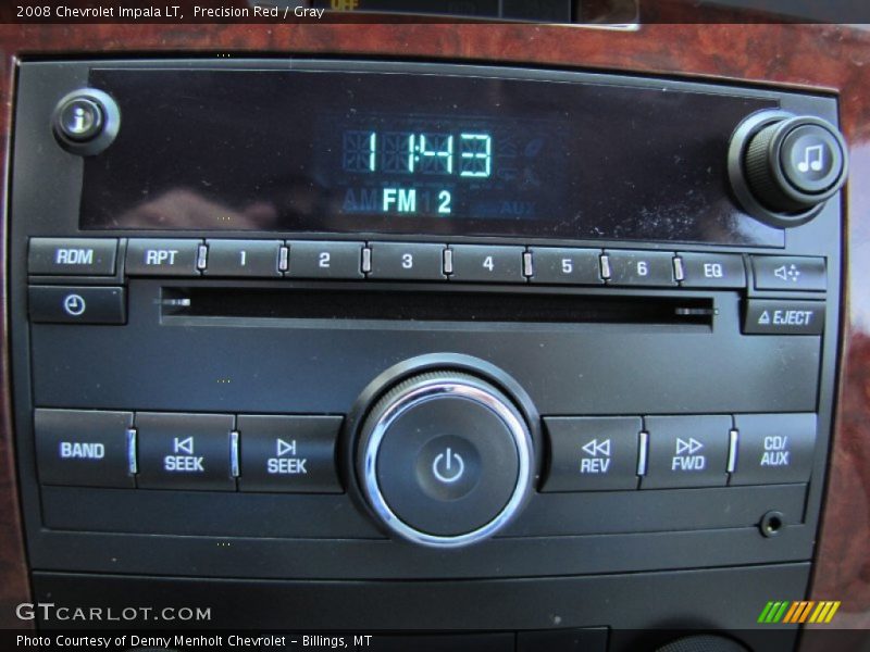 Precision Red / Gray 2008 Chevrolet Impala LT