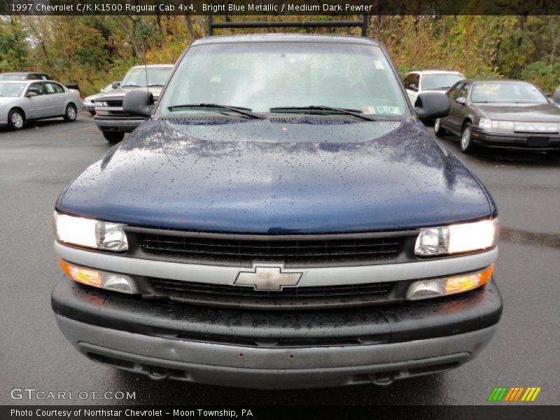 Bright Blue Metallic / Medium Dark Pewter 1997 Chevrolet C/K K1500 Regular Cab 4x4