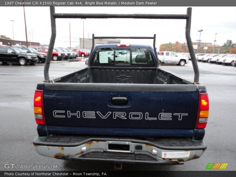 Bright Blue Metallic / Medium Dark Pewter 1997 Chevrolet C/K K1500 Regular Cab 4x4