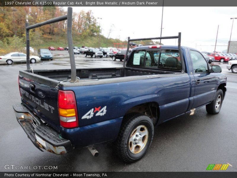 Bright Blue Metallic / Medium Dark Pewter 1997 Chevrolet C/K K1500 Regular Cab 4x4