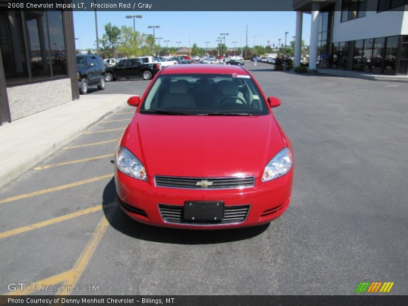 Precision Red / Gray 2008 Chevrolet Impala LT