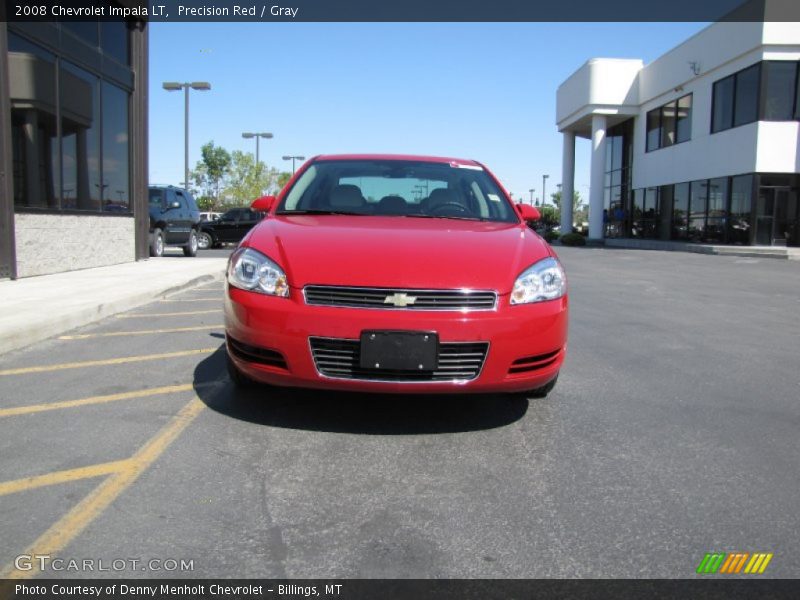 Precision Red / Gray 2008 Chevrolet Impala LT
