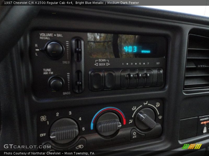 Bright Blue Metallic / Medium Dark Pewter 1997 Chevrolet C/K K1500 Regular Cab 4x4