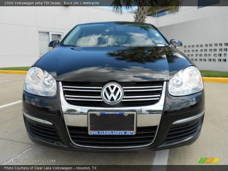 Black Uni / Anthracite 2009 Volkswagen Jetta TDI Sedan
