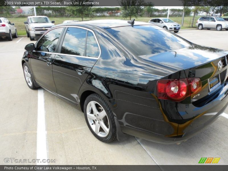 Black Uni / Anthracite 2009 Volkswagen Jetta TDI Sedan