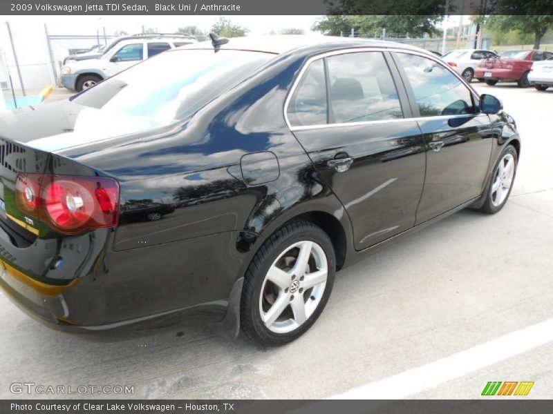 Black Uni / Anthracite 2009 Volkswagen Jetta TDI Sedan