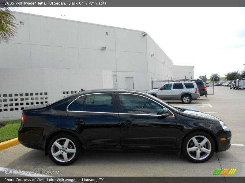 Black Uni / Anthracite 2009 Volkswagen Jetta TDI Sedan