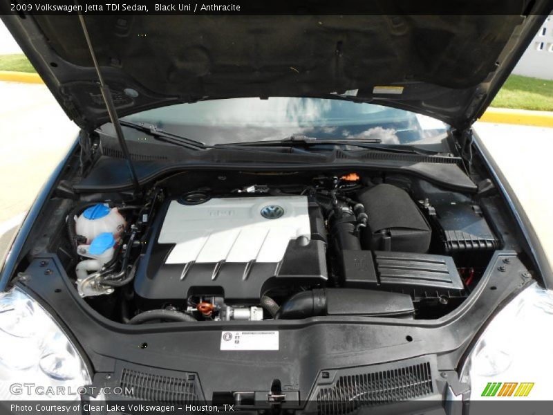 Black Uni / Anthracite 2009 Volkswagen Jetta TDI Sedan