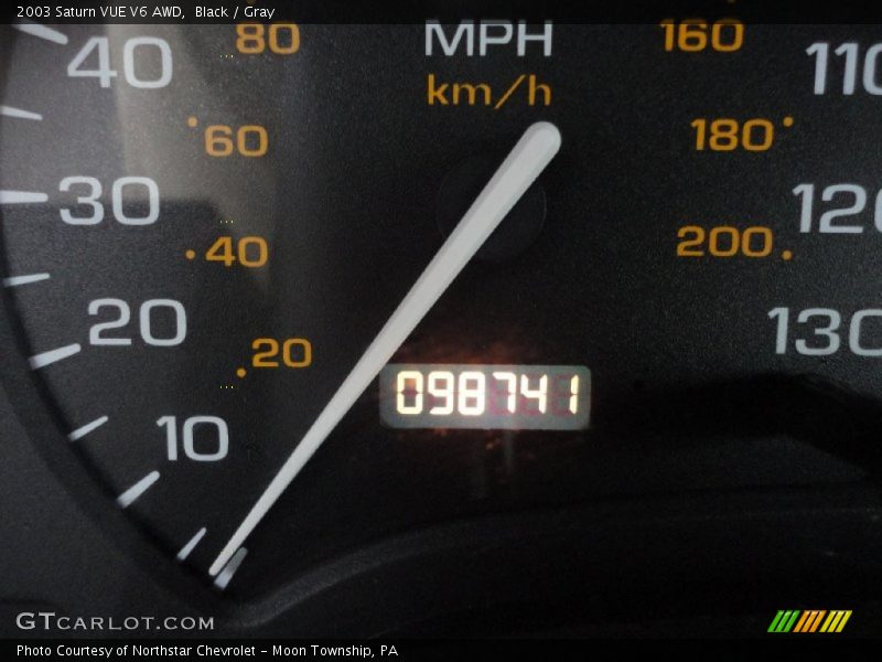 Black / Gray 2003 Saturn VUE V6 AWD