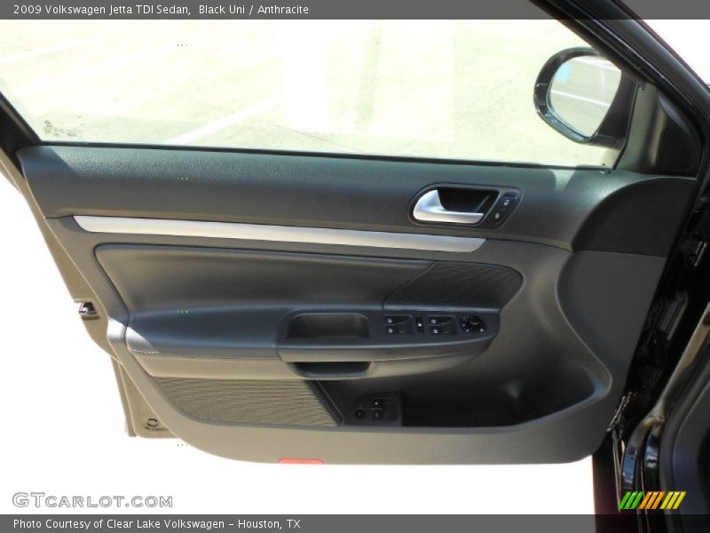 Black Uni / Anthracite 2009 Volkswagen Jetta TDI Sedan