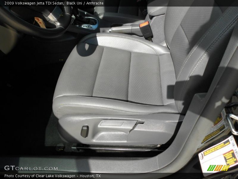 Black Uni / Anthracite 2009 Volkswagen Jetta TDI Sedan