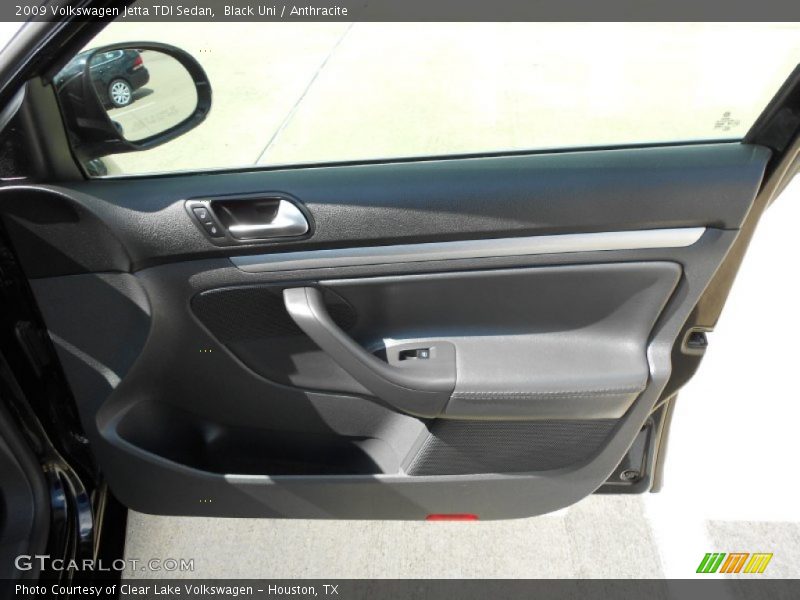 Black Uni / Anthracite 2009 Volkswagen Jetta TDI Sedan