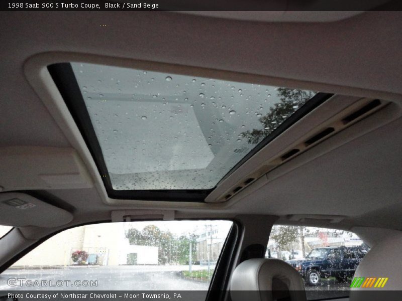 Sunroof of 1998 900 S Turbo Coupe
