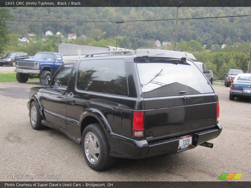Black / Black 1993 GMC Jimmy Typhoon