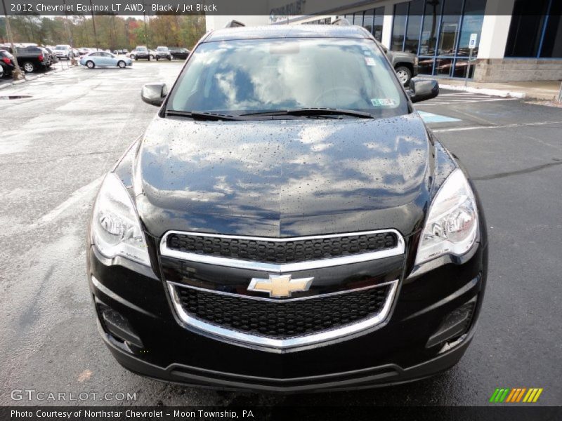 Black / Jet Black 2012 Chevrolet Equinox LT AWD