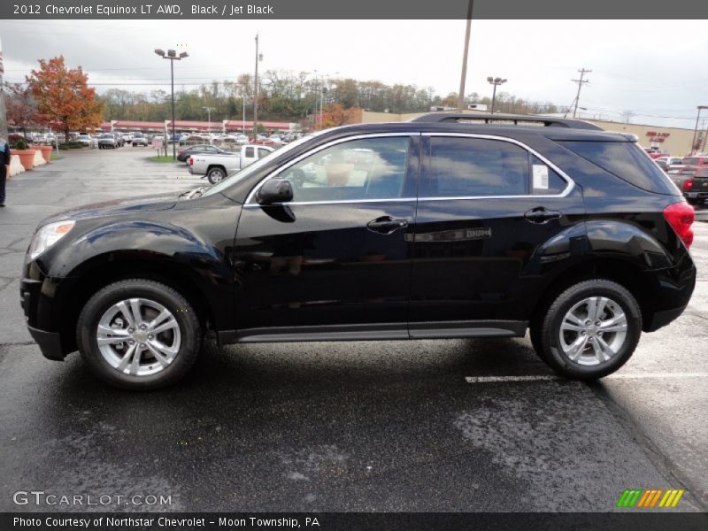 Black / Jet Black 2012 Chevrolet Equinox LT AWD