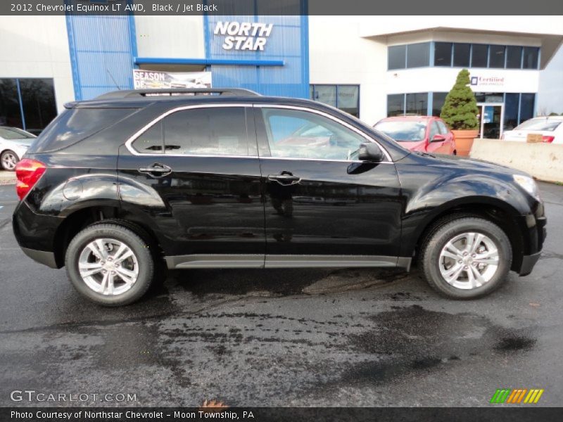 Black / Jet Black 2012 Chevrolet Equinox LT AWD