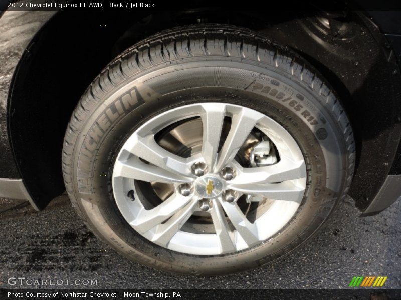Black / Jet Black 2012 Chevrolet Equinox LT AWD