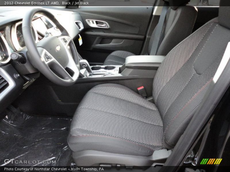 Black / Jet Black 2012 Chevrolet Equinox LT AWD