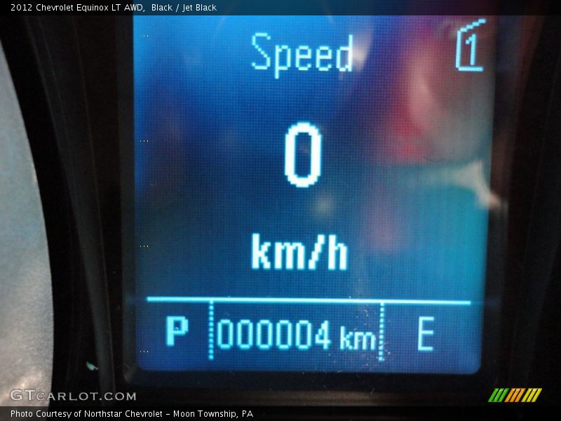 Black / Jet Black 2012 Chevrolet Equinox LT AWD