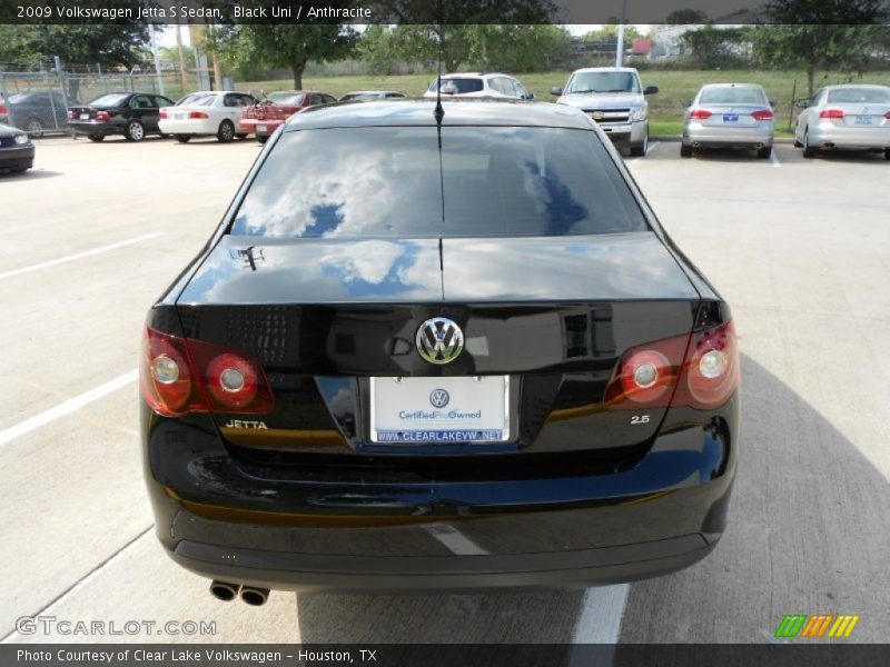 Black Uni / Anthracite 2009 Volkswagen Jetta S Sedan