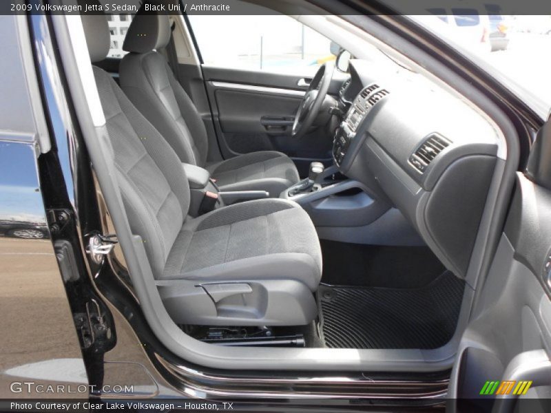Black Uni / Anthracite 2009 Volkswagen Jetta S Sedan
