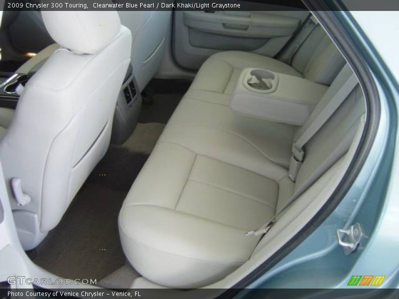 Clearwater Blue Pearl / Dark Khaki/Light Graystone 2009 Chrysler 300 Touring