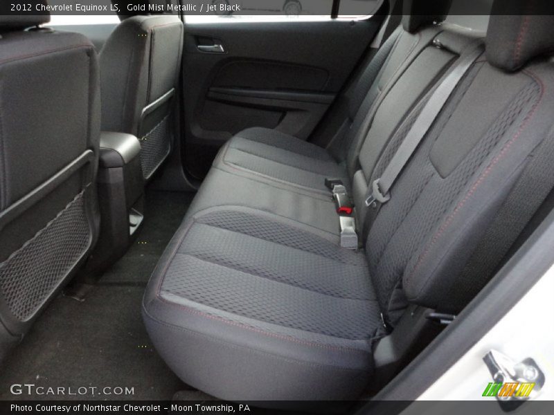 Gold Mist Metallic / Jet Black 2012 Chevrolet Equinox LS