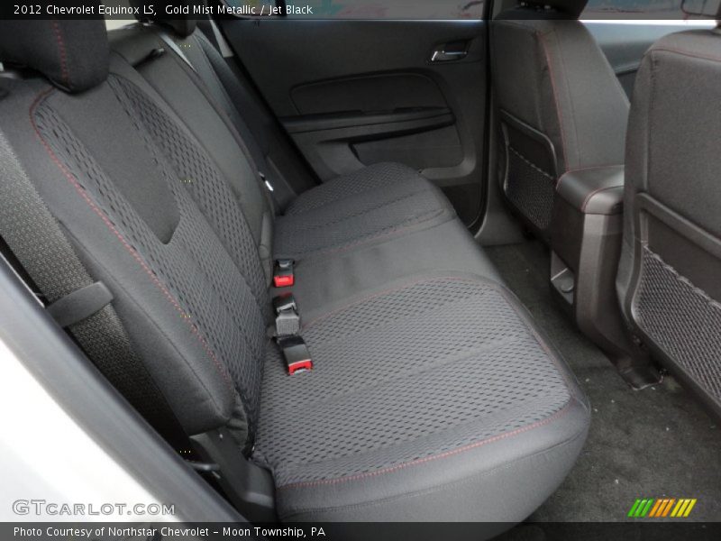 Gold Mist Metallic / Jet Black 2012 Chevrolet Equinox LS