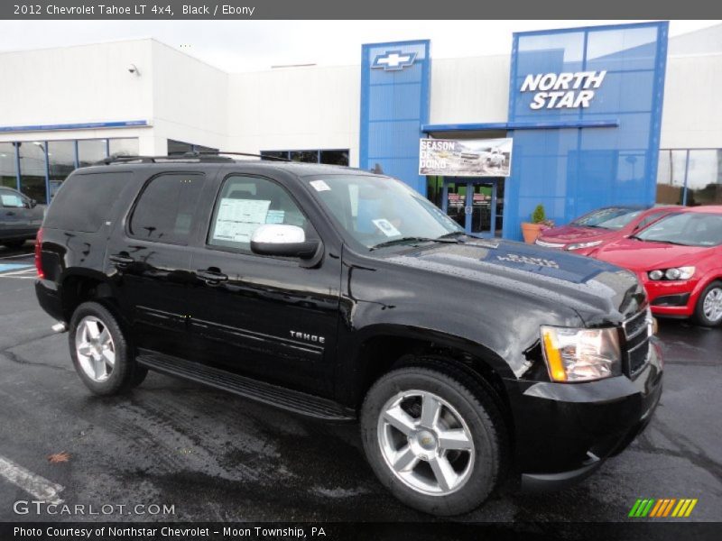 Black / Ebony 2012 Chevrolet Tahoe LT 4x4