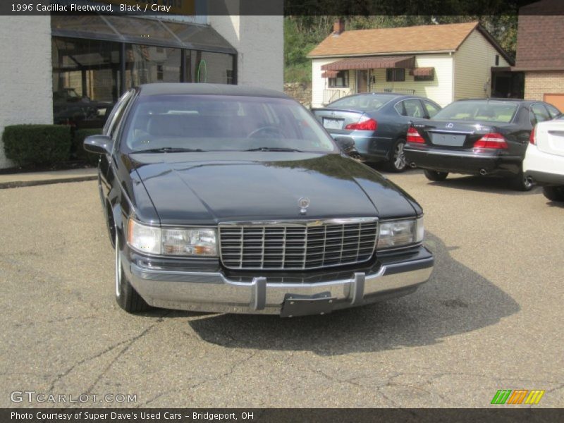 Black / Gray 1996 Cadillac Fleetwood