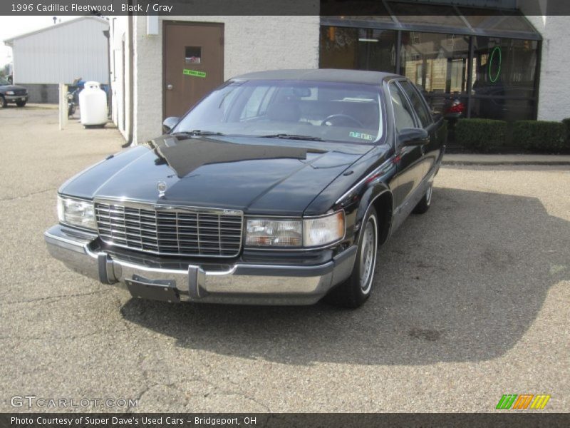 Black / Gray 1996 Cadillac Fleetwood